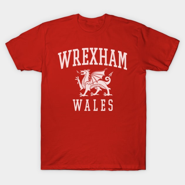 Wrexham Wales T-Shirt by MindsparkCreative